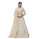 TRENDMALLS Women39s Satin Sequin Embroidery Bridal Lehenga