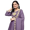 TRENDMALLS Women39s Silk Blend Embroidery Sequence Work