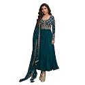TRENDMALLS Women39s Silk Blend Embroidery Sequence Work