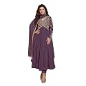TRENDMALLS Women39s Silk Blend Embroidery Sequence Work