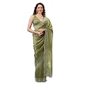 TRENDMALLS Women39s Tussar Silk Siroski With Zarkan