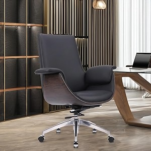Trendor Leatherette Luxury Ergonomic Executive Chair Multi-Function