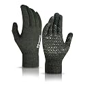 TRENDOUX Winter Gloves for Men Women - Upgraded Touch Screen Cold Weather Thermal Warm Knit Glove for Running Driving Hiking