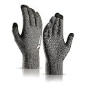 TRENDOUX Winter Gloves for Men Women - Upgraded Touch Screen Cold Weather Thermal Warm Knit Glove for Running Driving Hiking