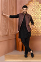 TRENDS OF ETHNIC Sleeveless Woven Design Men