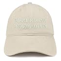Trendy Apparel Shop Make Racism Wrong Again Embroidered Soft Crown 100% Brushed Cotton Cap