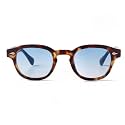 Trendy Blue Aviator Sunglasses for Women Tortoise Shell Sunglasses