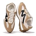 Trendy Lace Up Fashion Sneakers for Women - Lightweight Womens Shoes 2026