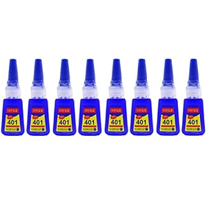professional nail art super glue stronger 20g bottle 401 rapid fix handmade adhesive quick dry quick sol ceramic glass glue dye craft tool transparent pack of 8