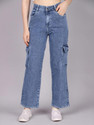 TRENDY LOOKS Straight Fit Women Blue Jeans