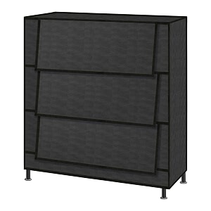 trendy multipurpose shoe rack cabinet 3 layer all-in-one storage organizer with dustproof cover  space-saving shoe stand for home wardrobe amp entryway