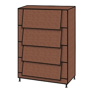 trendy multipurpose shoe rack cabinet 4 layer all-in-one storage organizer with dustproof cover  space-saving shoe stand for home wardrobe amp entryway