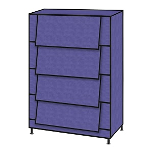 trendy multipurpose shoe rack cabinet 4 layer all-in-one storage organizer with dustproof cover  space-saving shoe stand for home wardrobe amp entryway