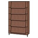 TRENDY Multipurpose Shoe Rack Cabinet 5 Layer All-in-one Storage Organizer with Dustproof Cover | Space-Saving Shoe Stand for Home, Wardrobe & Entryway