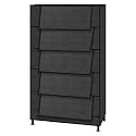 TRENDY Multipurpose Shoe Rack Cabinet 5 Layer All-in-one Storage Organizer with Dustproof Cover | Space-Saving Shoe Stand for Home, Wardrobe & Entryway