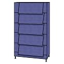 TRENDY Multipurpose Shoe Rack Cabinet 5 Layer All-in-one Storage Organizer with Dustproof Cover | Space-Saving Shoe Stand for Home, Wardrobe & Entryway