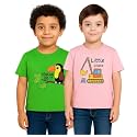 Trendy Printed Cotton Blend Half Sleeve T-Shirt