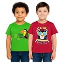 Trendy Printed Cotton Blend Half Sleeve T-Shirt