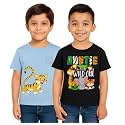 Trendy Printed Cotton Blend Half Sleeve T-Shirt