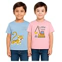 Trendy Printed Cotton Blend Half Sleeve T-Shirt