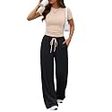 Trendy Queen Women's 2 Piece Matching Summer Lounge Set with Pockets