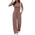 Trendy Queen Women's 2 Piece Matching Summer Lounge Set with Pockets