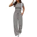 Trendy Queen Women's 2 Piece Matching Summer Lounge Set with Pockets