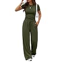 Trendy Queen Women's 2 Piece Matching Summer Lounge Set with Pockets