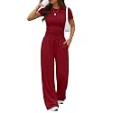 Trendy Queen Women's 2 Piece Matching Summer Lounge Set with Pockets