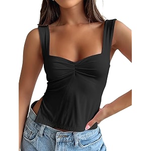 Trendy Queen Womens Printed Straight Mandarin Neck