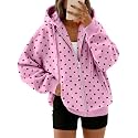 Trendy Queen Womens Oversized Zip Up Hoodies Y2K Fall Sweatshirts 2026
