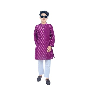 trendy and stylish printed kids kurta  butik designs for fashionable children