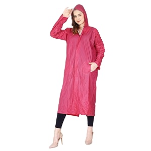 Trendy Womens Girl Rain Coat Rain Wear