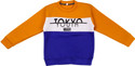 Trendy World Printed Round Neck Casual Boys & Girls Multicolor Sweater