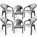 TrendyLivings Sizz Plastic Chair for Home Garden