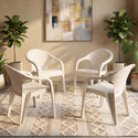 TrendyLivings Sizz Plastic Chair for Home Garden