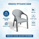 TrendyLivings Sizz Plastic Chair for Home Garden