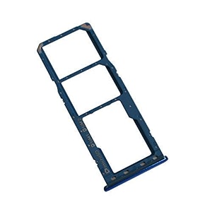 trendythink mobile outer blue sim slot tray compatible with samsung galaxy a50s