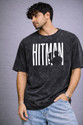 Trendyverse Typography Men Crew Neck Grey T-Shirt
