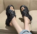 Trendzies Women Heels Sandal (Black , 2)