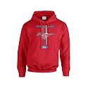 Trenz Shirt Company Ford Mustang Pony Unisex Hooded Sweatshirt Logo Hoodie Performance Racing Car Muscle Car Hood-Black-Small