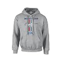Trenz Shirt Company Ford Mustang Pony Unisex Hooded Sweatshirt Logo Hoodie Performance Racing Car Muscle Car Hood-Black-Small