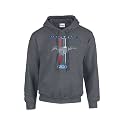 Trenz Shirt Company Ford Mustang Pony Unisex Hooded Sweatshirt Logo Hoodie Performance Racing Car Muscle Car Hood-Black-Small