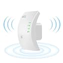 Trenzu WiFi Range Extender, 1200Mbps Dual Band, 20 Device Support, Signal Booster and Repeater, White