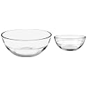 Treo Jelo Designer Glass Bowl, 2240 Ml by Milton Jelo Designer Glass Bowl, 800 Ml, Transparent, Standard