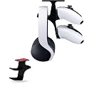 BRAINWAVZ The Treo - Under Desk/Shelf Dual Gamepad Controller &amp; Headphone Hanger Holder Stand - Designed for Xbox ONE, PS4, PS3, PS5, Dualshock, DualSense, Switch, PC, Steelseries, Steam &amp; More