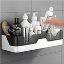 Treovia Plastic Bathroom Shelf Organizer Without Drill