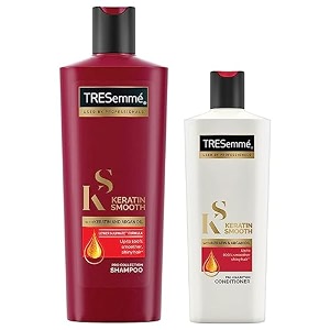 tresemme keratin smooth conditioner 190ml and keratin smooth shampoo 340ml