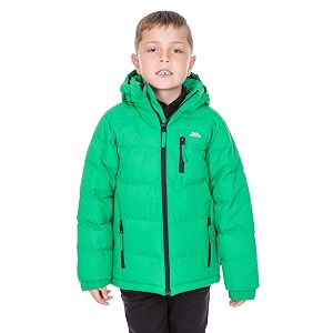 trespass tuff boys padded jacket with hood