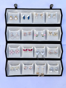 Treviyaa 16 Pair Stylish Western Earrings Set